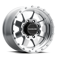 Thumbnail for Raceline 935MC Defender 17x9in / 5x139.7 BP / -12mm Offset / 107.95mm Bore - Machined Wheel