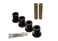 Thumbnail for Energy Suspension 80-96 Ford Bronco / F150 / F250 / F350 Black Rear 4WD Frame Shackle Bushings Set
