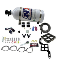 Thumbnail for Nitrous Express Dominator Billet Crossbar Stage 6 Nitrous Kit (50-300HP) w/10lb Bottle