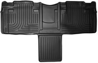 Thumbnail for Husky Liners 11-12 Toyota Sienna WeatherBeater 2nd Row Black Floor Liners