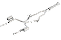 Thumbnail for Borla 2015 Dodge Challenger SRT/392 Hemi 6.4L V8 ATAK Catback Exhaust w/ Valves Factory Bezel