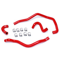 Thumbnail for HPS Reinforced Red Silicone Heater Hose Kit Coolant for BMW 01-06 E46 M3 Left Hand Drive