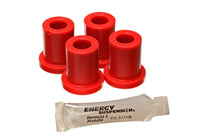 Thumbnail for Energy Suspension .563 ID x 1.320 OD (Bushing Dims) Red Universal Link - Flange Type Bushiings