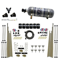 Thumbnail for Nitrous Express 8 Cyl Triple-D Dry Direct Port 3 Stage Dry 6 Solenoids Nitrous Kit w/12lb Bottle