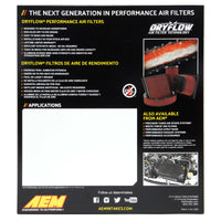 Thumbnail for AEM 16-17 Honda Pilot V6-3.5L F/l DryFlow Air Filter