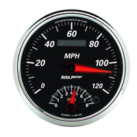 Thumbnail for Autometer Designer Black II 5in 120 MPH & 8k RPM In-Dash Tach/Speedo