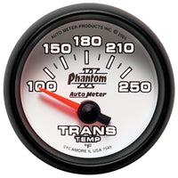 Thumbnail for Autometer Phantom II 52.4mm Shortl Sweep Electronic 100-350 Def F Transmission Temperature Gauge