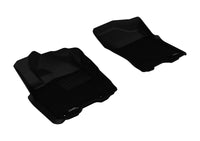 Thumbnail for 3D MAXpider 2009-2015 Nissan Titan King/Crew Cab Kagu 1st Row Floormat - Black