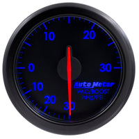 Thumbnail for Autometer Airdrive 2-1/6in Boost/Vac Gauge 30in HG/30 PSI - Black