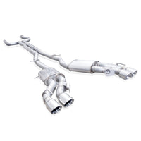 Thumbnail for Stainless Works 2016-18 Cadillac CTS-V Sedan Catback System Resonated X-Pipe Dual-Mode Mufflers