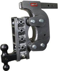 Thumbnail for Gen-Y The Boss Torsion-Flex 2in Shank 15in Drop 16K Hitch w/GH-051 Dual-Ball/Stabilizer Kit