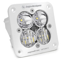 Thumbnail for Baja Designs Squadron Sport Driving/Combo Pattern Flush Mount White LED Light Pod - Clear