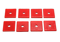 Thumbnail for Energy Suspension Pad - Med - 2in SQ x 7/16in ID x 1/4in H - Red