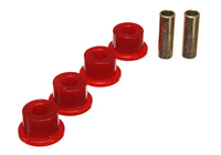 Thumbnail for Energy Suspension .750 ID x 1.975 OD (Bushing Dims) Red Universal Link - Flange Type Bushiings