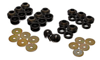 Thumbnail for Energy Suspension 97-06 Jeep Wrangler YJ & TJ Black Body(cab) Mount Set