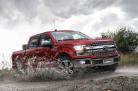 Thumbnail for Putco 2020 Ford SuperDuty - Polished - Bar Pattern Bumper Grille Inserts