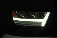 Thumbnail for AlphaRex 19-20 Ram 1500HD PRO-Series Proj Headlight Plnk Styl Chrm w/Activ Light/Seq Signal/Plnk DRL