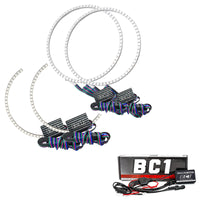 Thumbnail for Oracle Toyota Tundra 14-17 Dual Halo Kit - ColorSHIFT w/ BC1 Controller SEE WARRANTY