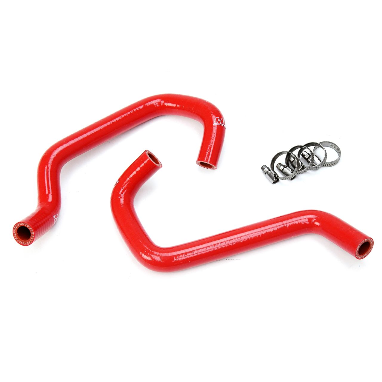 HPS Red Reinforced Silicone Heater Hose Kit Coolant for Toyota 11-15 Tundra 4.0L V6