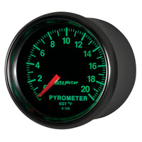 Thumbnail for Autometer GS 0-2000 degree F Full Sweep Electronic Pyrometer Gauge
