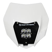 Thumbnail for Baja Designs 14-16 KTM Headlight Kit DC w/Headlight Shell White Squadron Sport