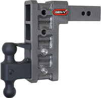 Thumbnail for Gen-Y Mega Duty 2.5in Shank 9in Drop 3.5K TW 32K Hitch w/GH-0161 Dual-Ball/Pintle Lock