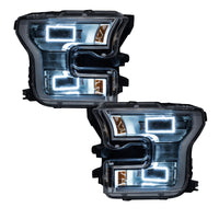 Thumbnail for Oracle Ford F-150 15-17 LED Projector Headlight Halo Kit - White SEE WARRANTY