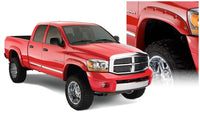Thumbnail for Bushwacker 02-08 Dodge Ram 1500 Fleetside Pocket Style Flares 4pc 75.9/76.3/97.9in Bed - Black