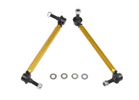 Thumbnail for Whiteline 05+ Mustang Coupe 8cyl (Inc Shelby GT/ GT500) Front Swaybar Link Kit H/Duty Adj Steel Ball