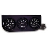 Thumbnail for Autometer AutoGage 3-Gauge Console 52.4mm Mech 0-100 PSI Oil Press/ 10-16 V / 130-280 Deg Water Temp