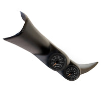 Thumbnail for Autometer 01-06 Chevy Duramax Black Dual A-Pillar w/ Speaker Gauge Kit