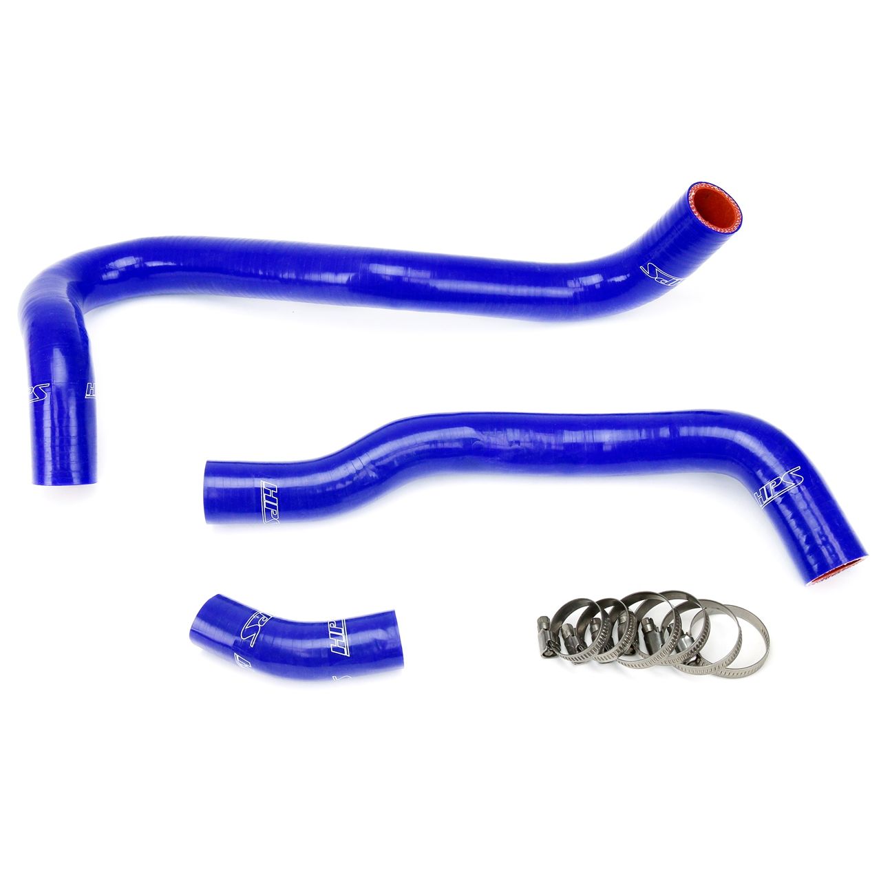 HPS Blue Reinforced Silicone Radiator Hose Kit Coolant for Honda 06-11 Civic Si