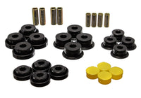 Thumbnail for Energy Suspension 97-06 Jeep Wrangler TJ Blk Rear Control Arm Bushings (Must reuse OEM Outer Shells
