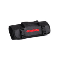 Thumbnail for Go Rhino XVenture Gear Tool Wrench Roll - Small (3.5x3.5in. Closed) 12oz Waxed Canvas - Black