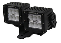 Thumbnail for Go Rhino 18-20 Jeep Wrangler JL/JLU/Gladiator JT Light Mount - Two 3in Cubes