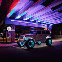 Thumbnail for Oracle LED Illuminated Wheel Rings - ColorSHIFT No Remote - ColorSHIFT No Remote SEE WARRANTY