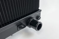 Thumbnail for CSF Nissan R33 Skyline GT-R/GTS Full Billet Aluminum High-Performance Radiator - Black