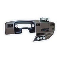 Thumbnail for Autometer 99-03 Ford Super Duty 52mm Black Triple Dash Top Pod