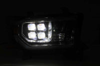 Thumbnail for AlphaRex 07-13 Toyota Tundra NOVA LED Proj Headlights Black w/ Activ Light/Seq Signal/DRL