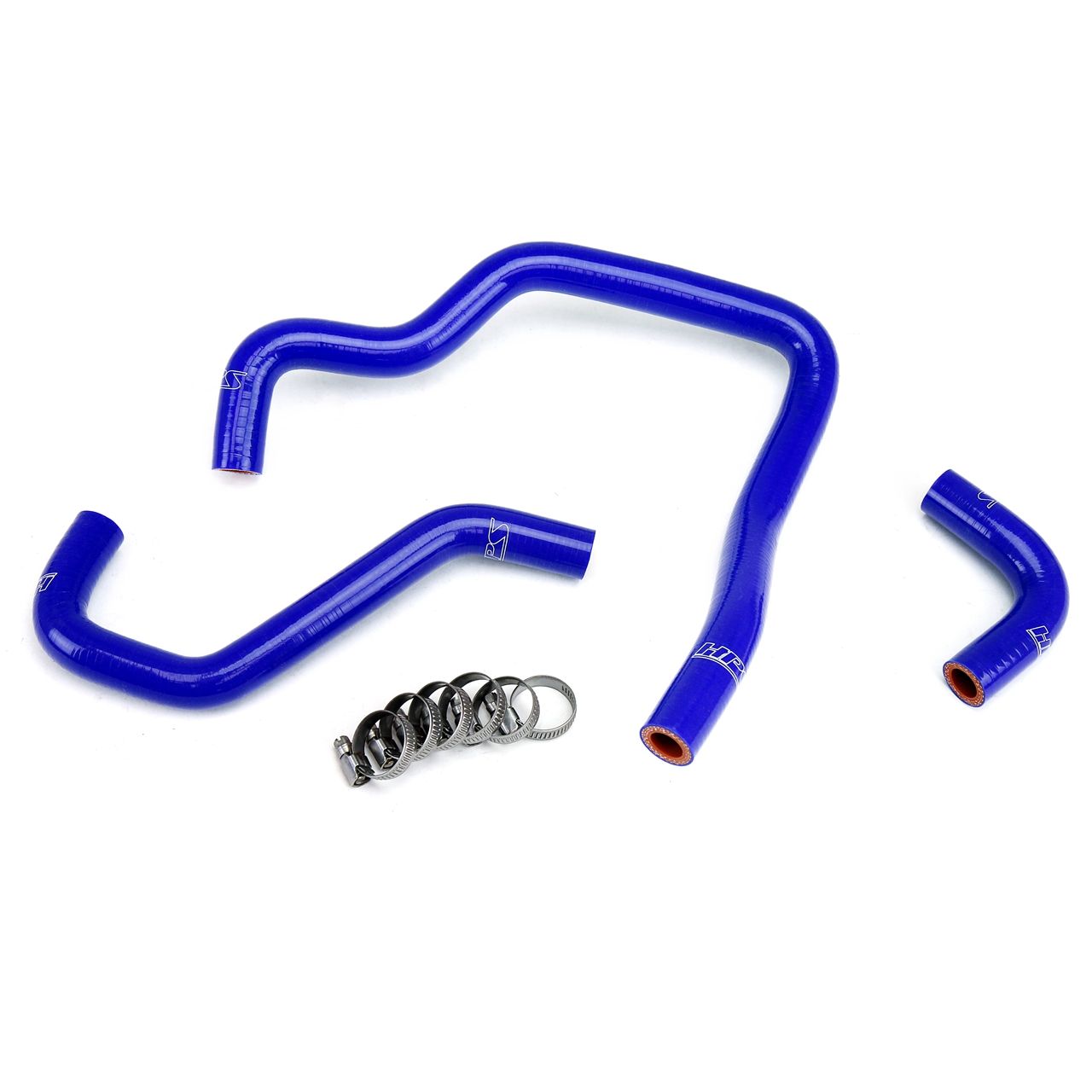 HPS Blue Reinforced Silicone Heater Hose Kit for Toyota 89-95 4Runner 22RE Non Turbo EFI LHD