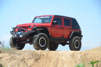 Thumbnail for DV8 Offroad 07-18 Jeep Wrangler JK 2 Piece Fast Back Hard Top 4 Door - Black (DS Only)