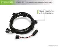 Thumbnail for DV8 Offroad 18+ Jeep JL/Gladiator TJ / 7in Headlights Adapter Kit