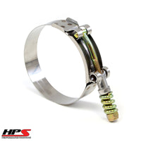 Thumbnail for HPS Stainless Steel Spring Loaded T-Bolt Clamp Size 40 for 1-7/8