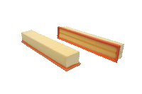 Thumbnail for Wix 49204 Air Filter Panel